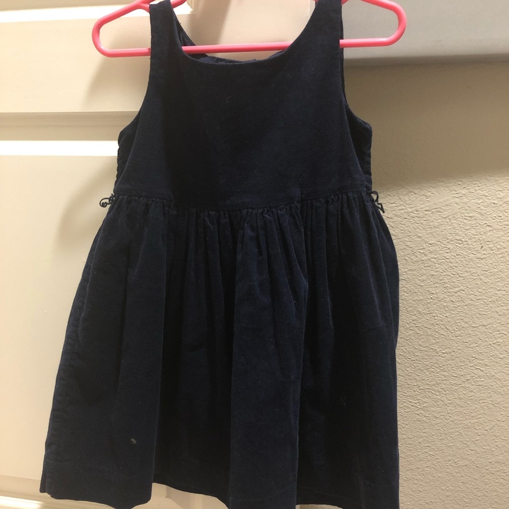 Blue Suede dress